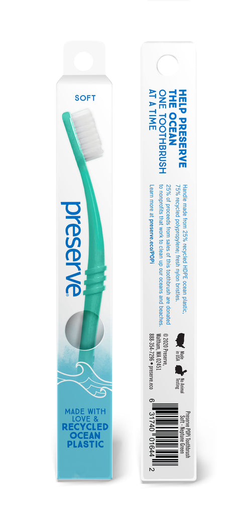 POPi Toothbrush in Recycled Paperboard Package | Case of 144
