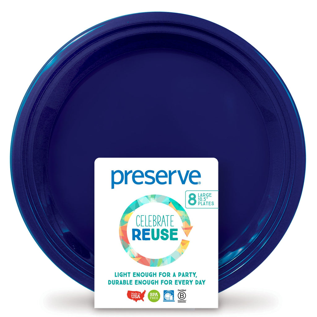 Large On The Go Plates - Case of 12 8-Packs