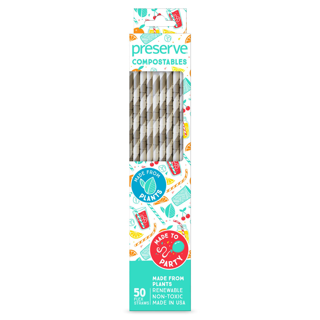 Compostable Straws - Case of 12