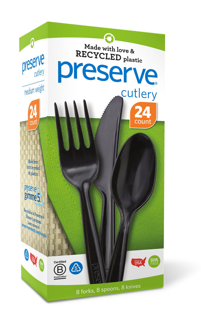 Medium Weight Cutlery | Knives, Forks, Spoons | - Case of 48 24-Packs
