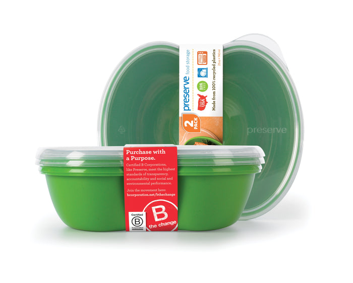 Sandwich Food Storage Container - Case of 8 2-Packs